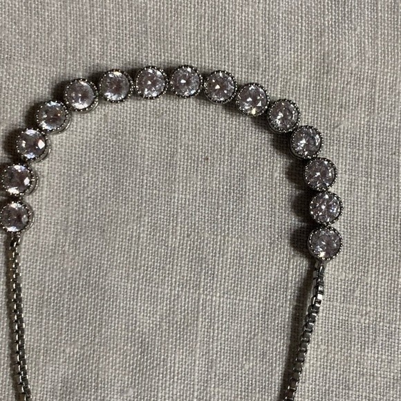 Silver tone Bolo bracelet - Picture 3 of 5